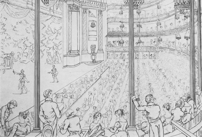 Royal Theatre, Drury Lane 1813