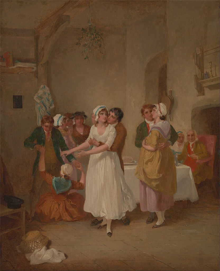 the-mistletoe-bough-by-francis-wheatley