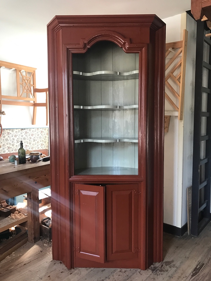 Finished Corner Cupboard