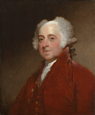 John Adams by Gilbert Stuart (1821)