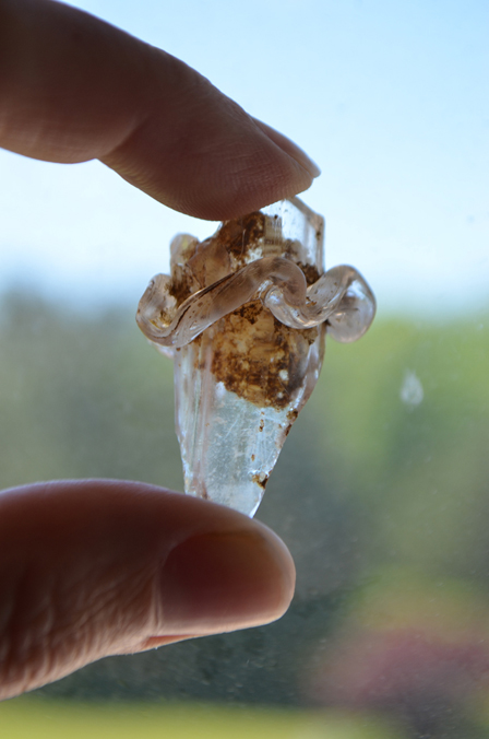 Lead Glass Bottle Neck