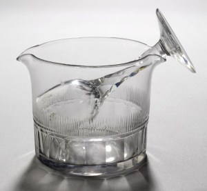 Wine Glass Rinser with Wine Glass