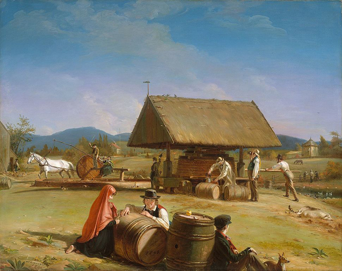 Cider Making (c.1840) by William Sydney Mount