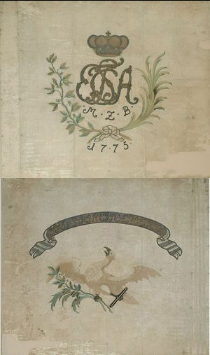 Ansbach Bayreuth Regimental Flag