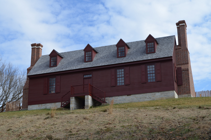 Exterior of Washington house front
