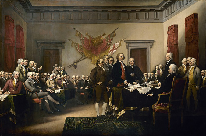 Declaration of Independence (1818) by John Trumbull