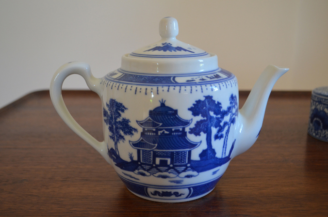 Blue and White Repro