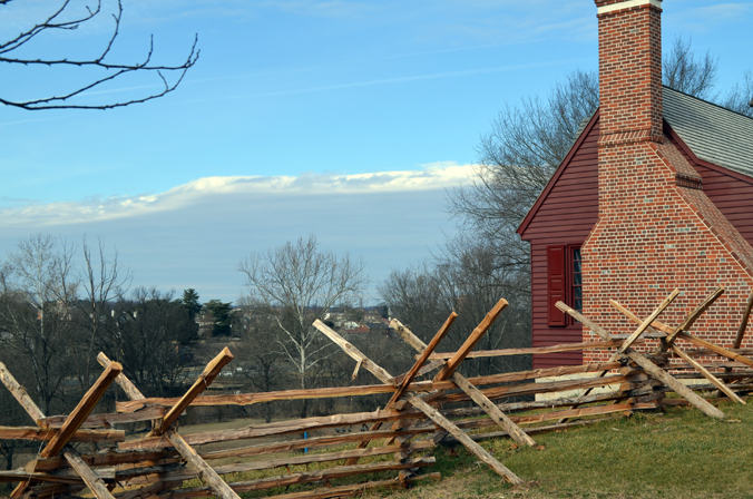 View of Fredericksburg across the River