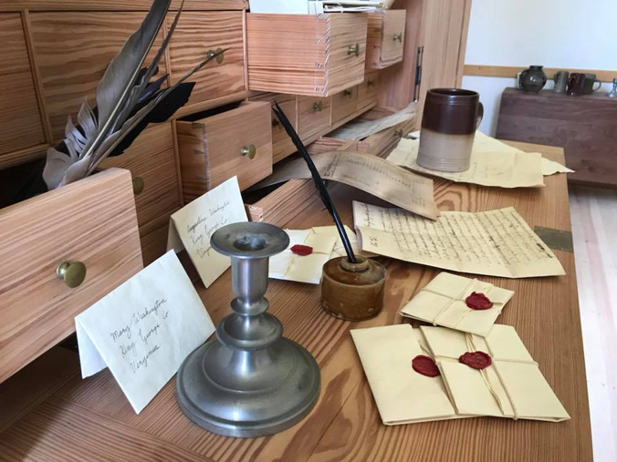 Reproduction Washington family documents