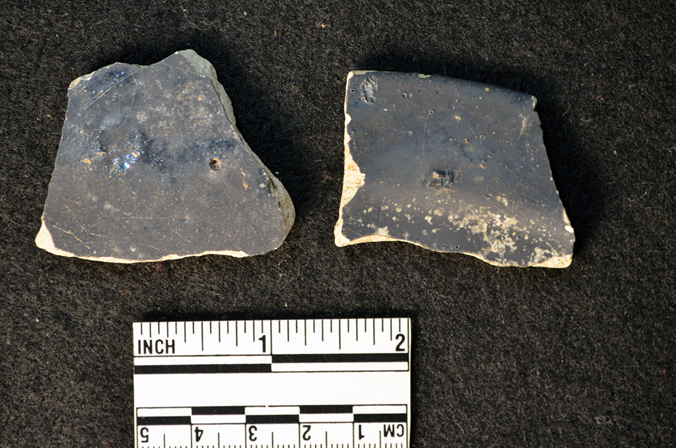 Extremely Burned Tin Glaze