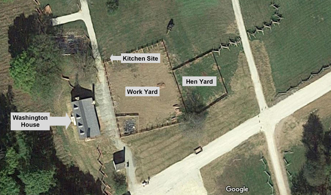 Map of Kitchen Site