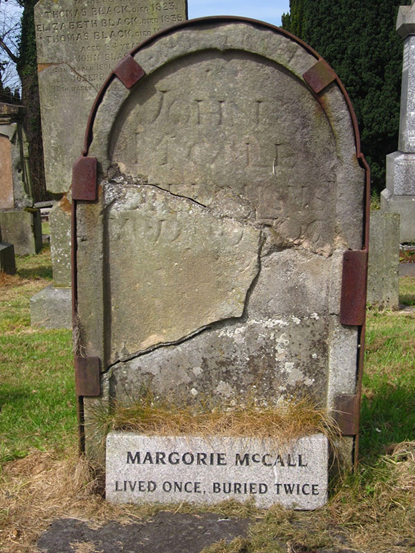Margorie Mccall Gravestone