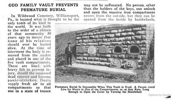 Wildwood Cemetery Vault