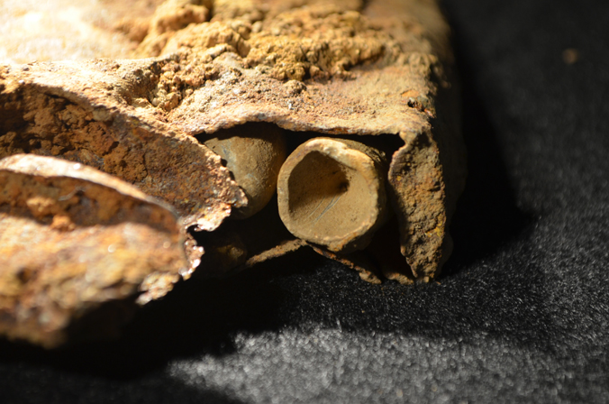 Flattened Can Containing Minie Balls 2