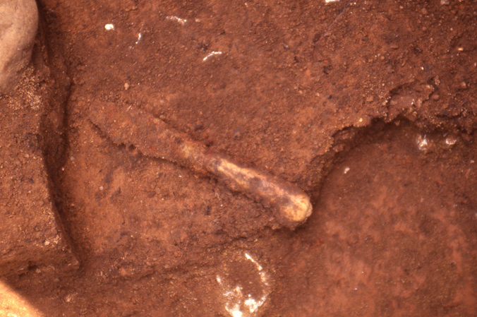 Bone handled knife found in Kenmore's midden