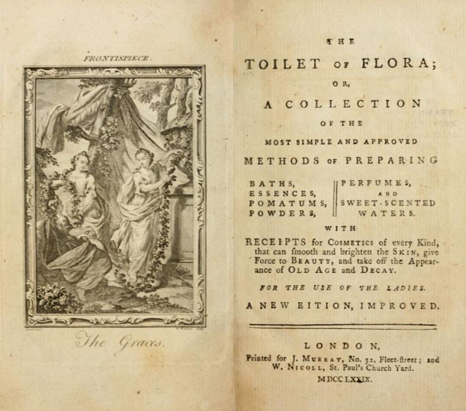 Toilet of Flora frontispice