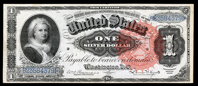 US $1SC 1886
