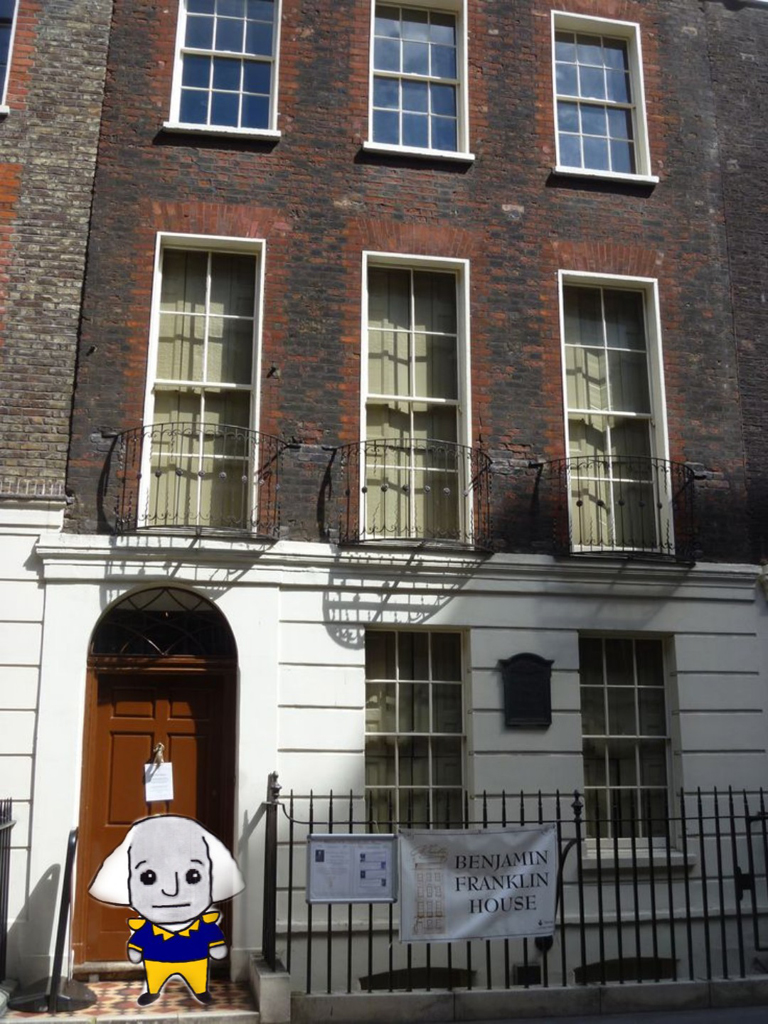 GW at BF house