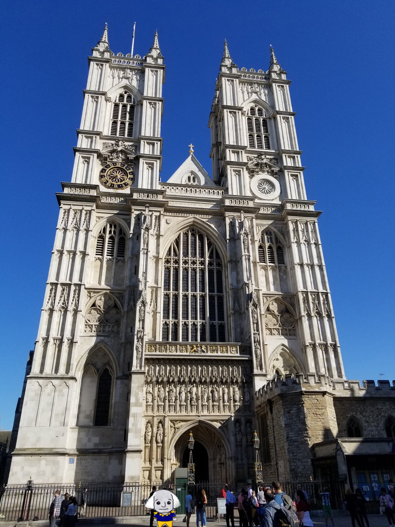 GW at Westminster Abbey