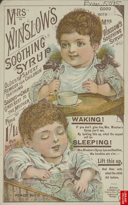 Mrs. Winslow's Soothing Syrup advertisement 2