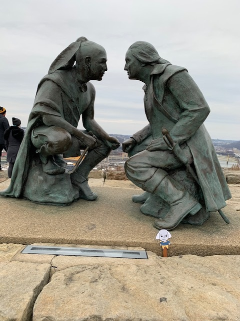 George Washington and Guyasuta