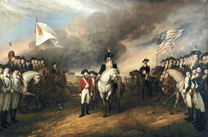 Surrender of Lord Cornwallis (1820) by John Trumbull